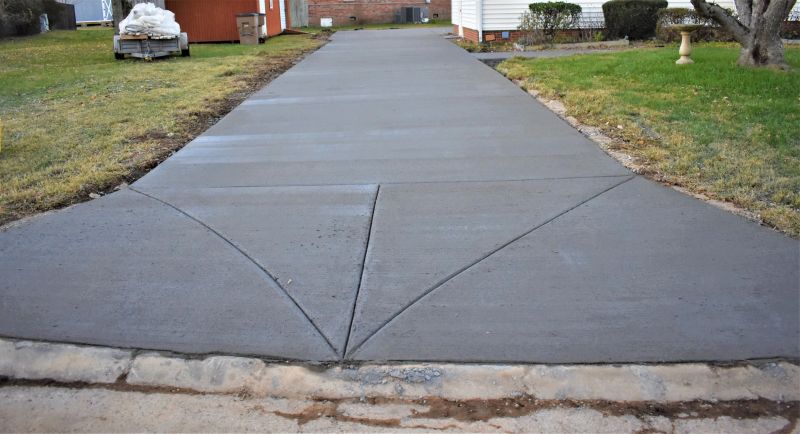 Concrete Driveway Patching detail